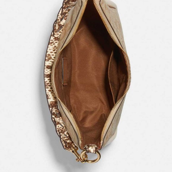 NWT COACH Jules Hobo In Signature Canvas $450 C9191 - Picture 2 of 5